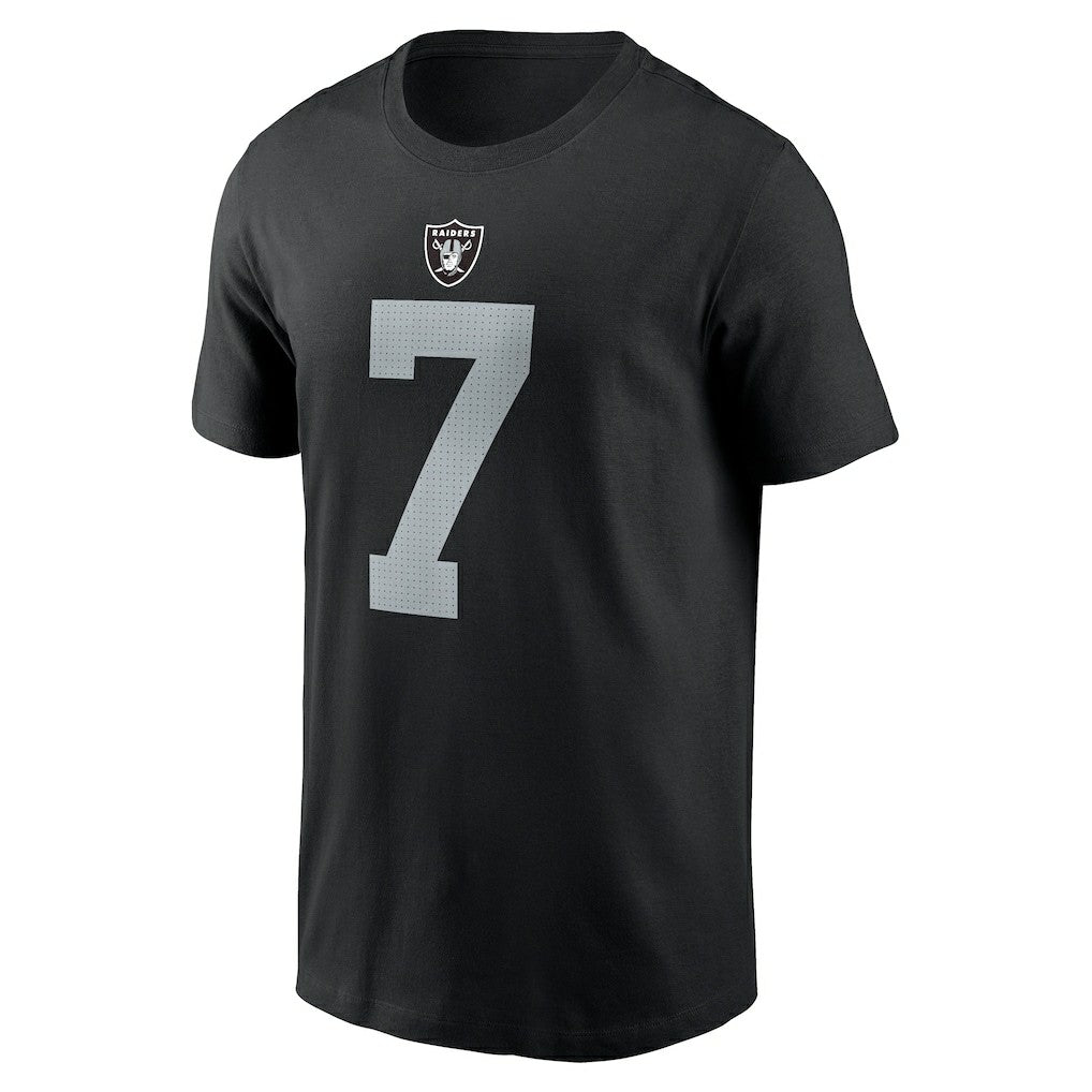 Las Vegas Raiders Nike Geno Smith  Name & Number T-Shirt