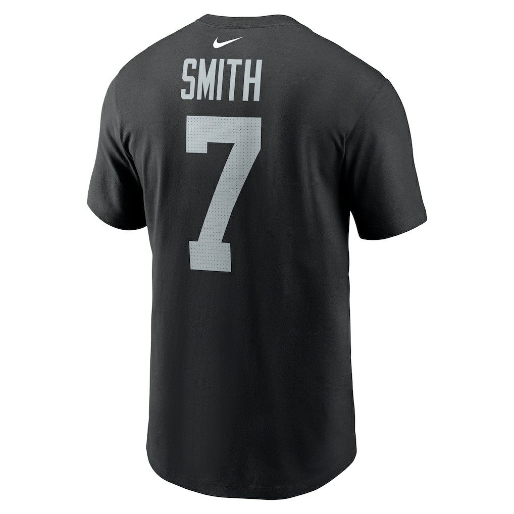 Las Vegas Raiders Nike Geno Smith  Name & Number T-Shirt