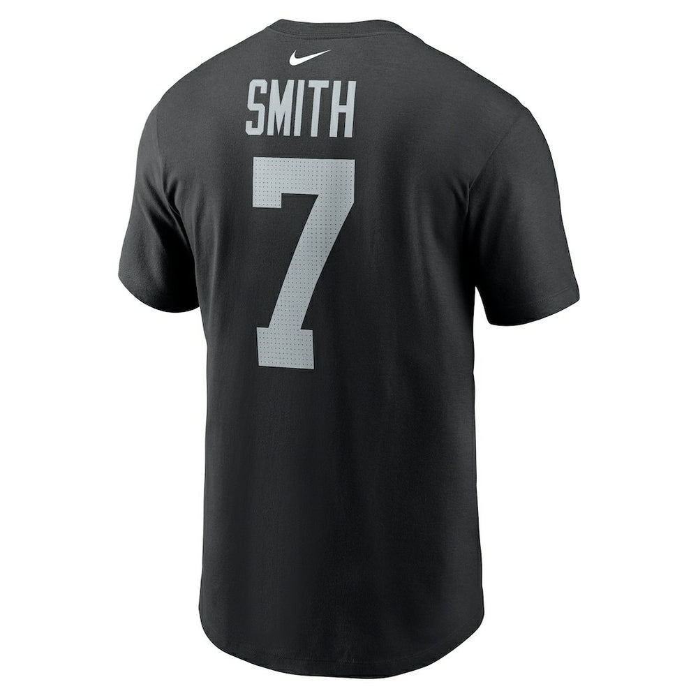 Las Vegas Raiders Nike Geno Smith  Name & Number T-Shirt