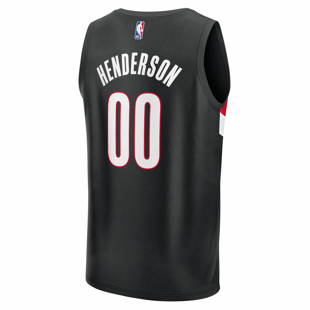 Scoot Henderson Portland Trail Blazers Fast Break Replica Jersey Discount