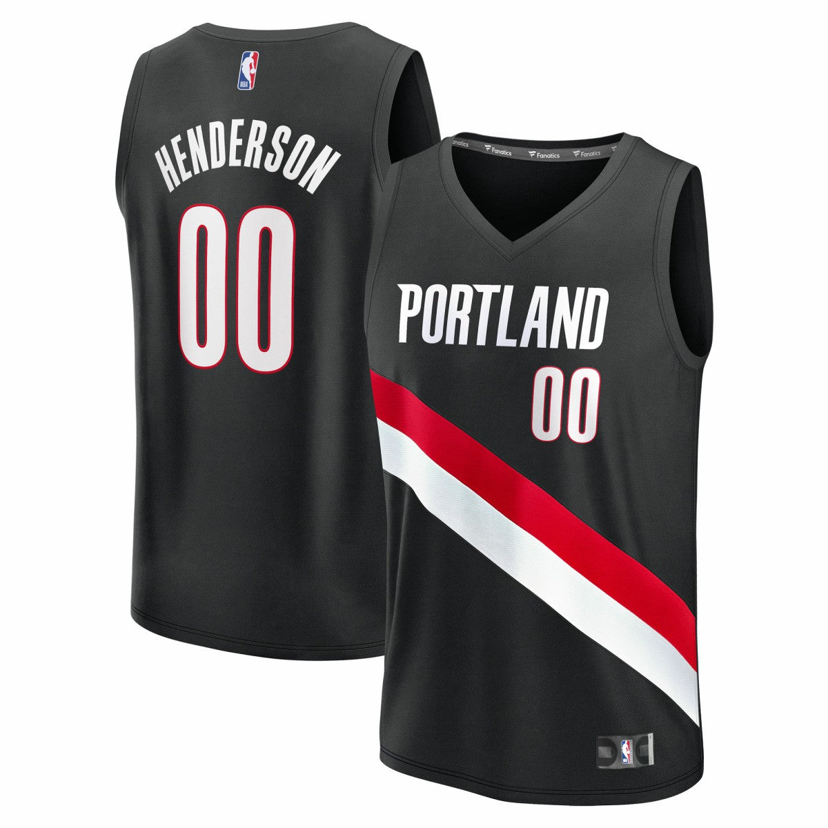 Scoot Henderson Portland Trail Blazers Youth Fast Break Replica Player Jersey Discount