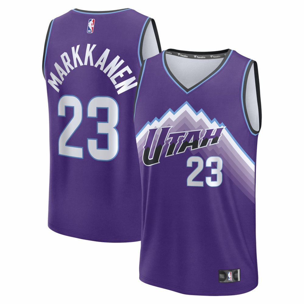 Lauri Markkanen Utah Jazz Fast Break Replica Jersey Discount