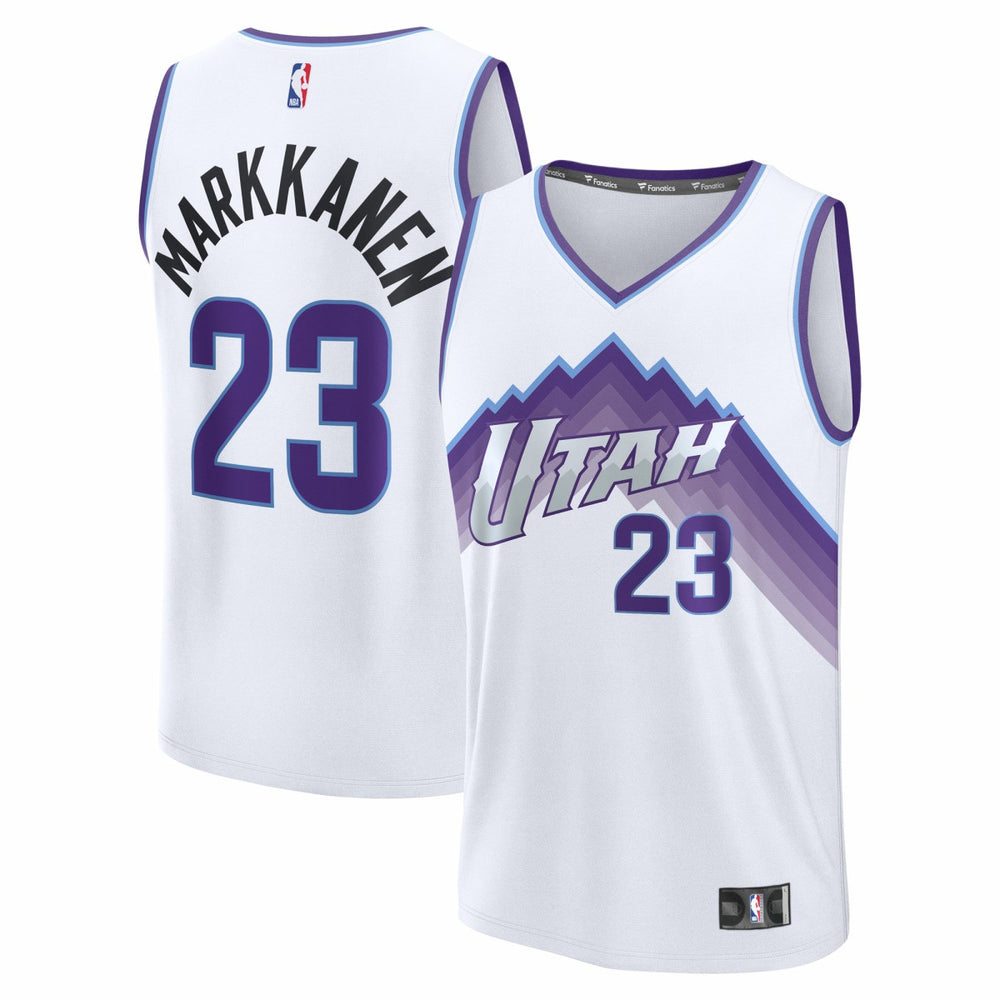 Lauri Markkanen Utah Jazz Fast Break Replica Jersey New