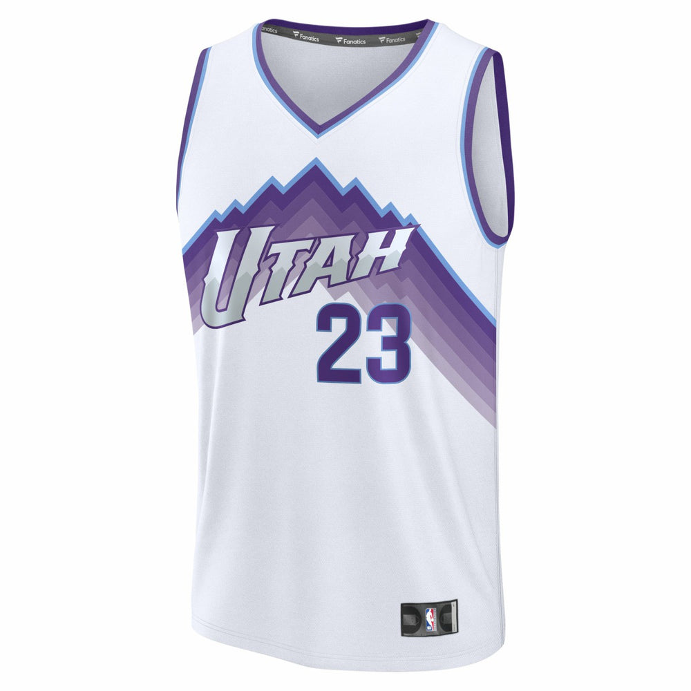 Lauri Markkanen Utah Jazz Fast Break Replica Jersey New