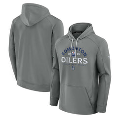Edmonton Oilers Fanatics 2025 Stanley Cup Playoffs Authentic Pro Rink Fly Fleece Pullover Hoodie Discount