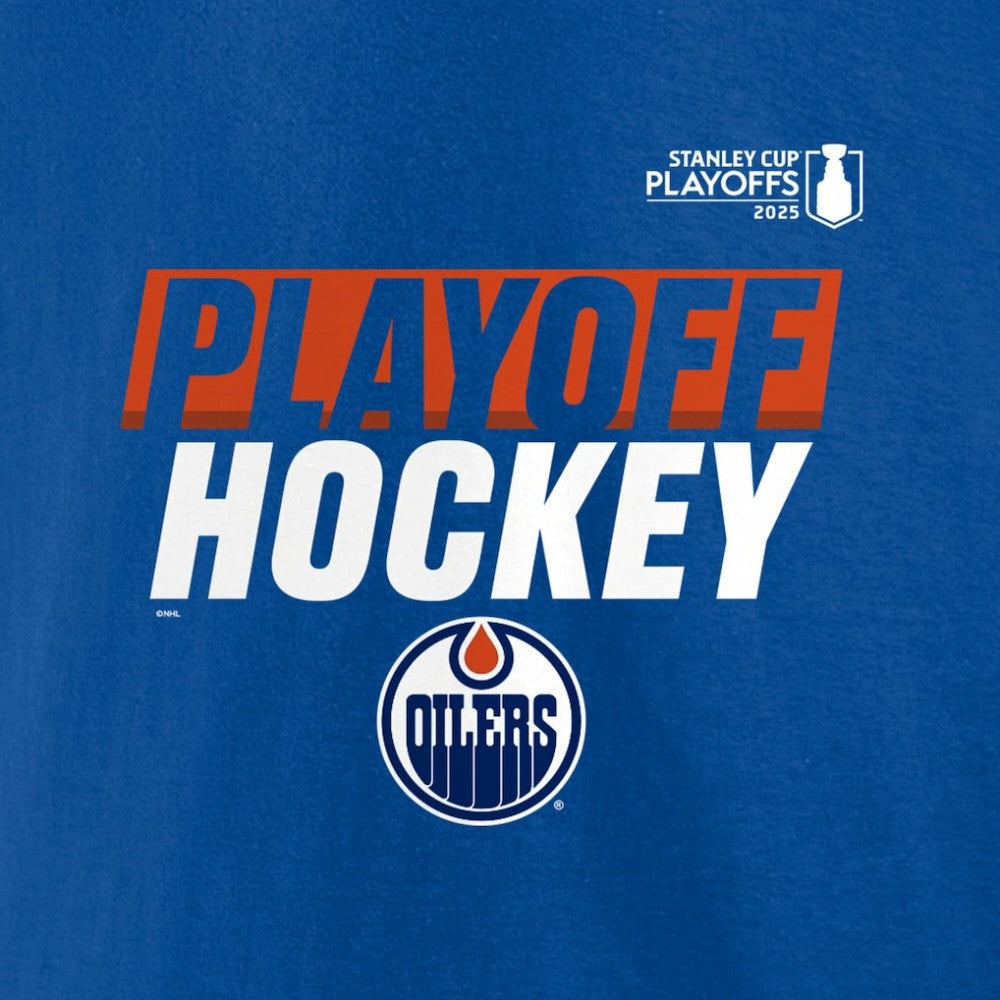 Edmonton Oilers Fanatics 2025 Stanley Cup Playoffs Breakout Fleece Pullover Hoodie Discount
