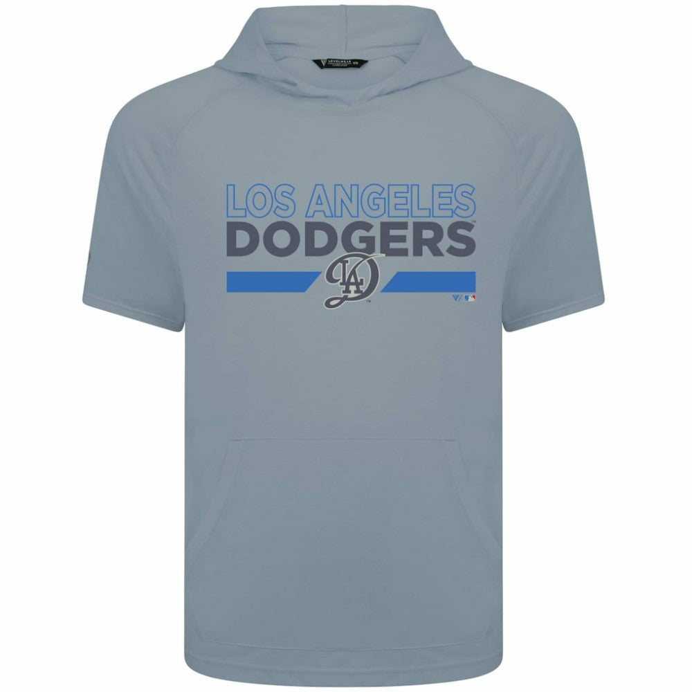 Los Angeles Dodgers Levelwear City Connect Phase No Hitter Short Sleeve Pullover Hoodie | MLB Near me