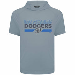 Los Angeles Dodgers Levelwear City Connect Phase No Hitter Short Sleeve Pullover Hoodie | MLB Near me
