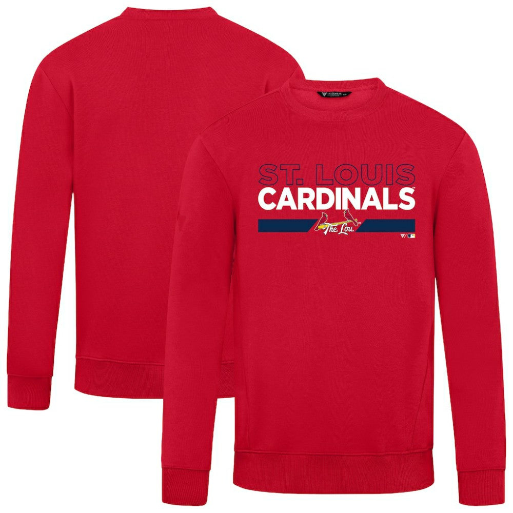 St. Louis Cardinals Levelwear City Connect Zane No Hitter Pullover Sweatshirt | MLB Shop