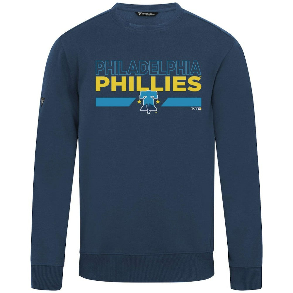 Philadelphia Phillies Levelwear City Connect Zane No Hitter Pullover Sweatshirt | MLB Sale