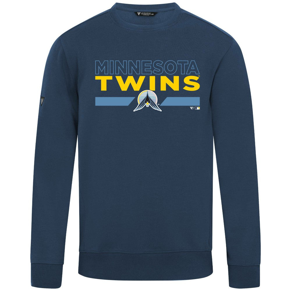 Minnesota Twins Levelwear City Connect Zane No Hitter Pullover Sweatshirt | MLB Sale