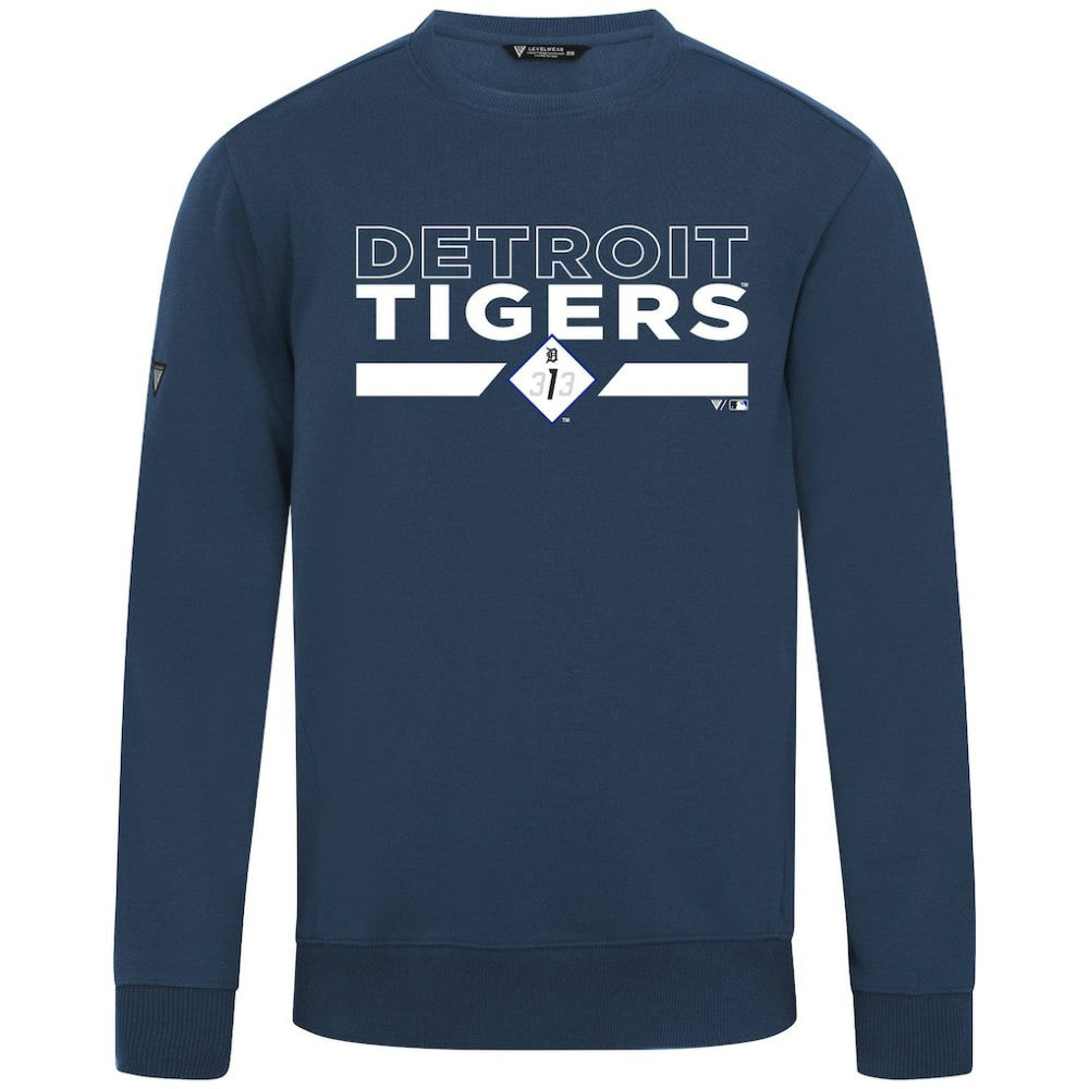 Detroit Tigers Levelwear City Connect Zane No Hitter Pullover Sweatshirt | MLB US