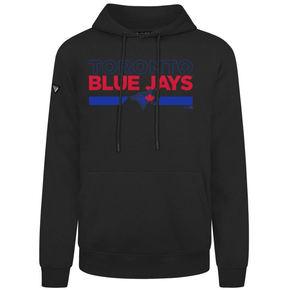 Toronto Blue Jays Levelwear City Connect Podium No Hitter Pullover Hoodie | MLB On Sale