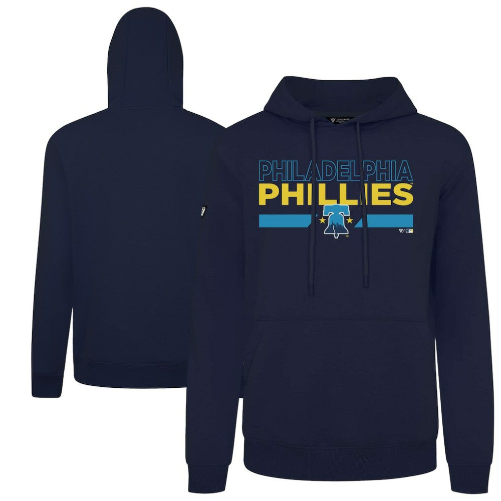 Philadelphia Phillies Levelwear City Connect Podium No Hitter Pullover Hoodie | MLB Sale