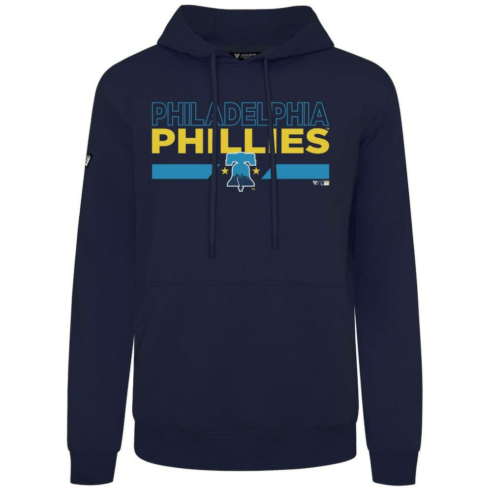 Philadelphia Phillies Levelwear City Connect Podium No Hitter Pullover Hoodie | MLB Sale