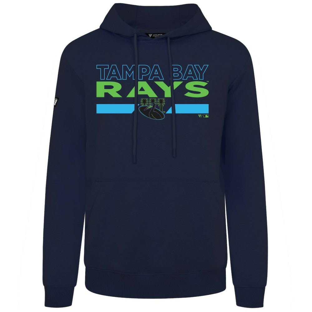 Tampa Bay Rays Levelwear City Connect Podium No Hitter Pullover Hoodie | MLB Shop