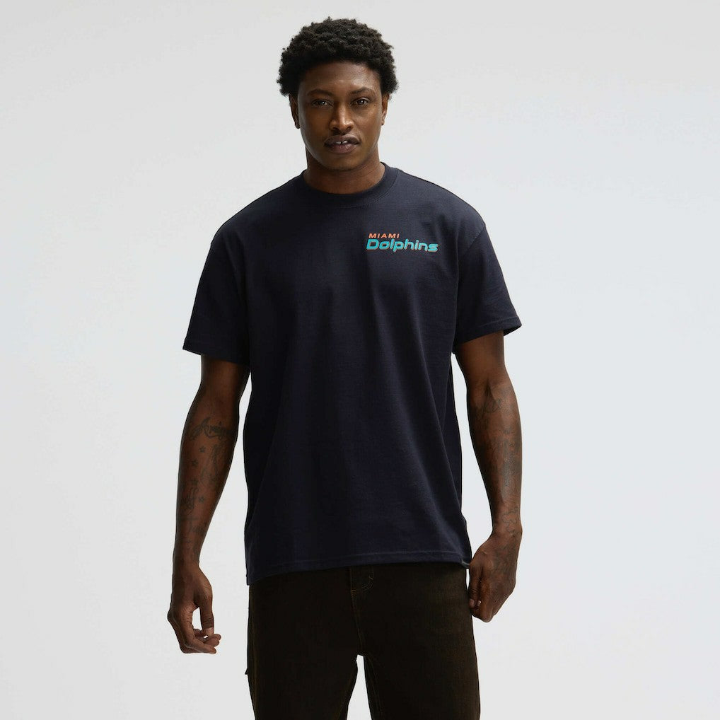 Miami Dolphins Nike 2025 Rivalries Collection Essential Max90 T-Shirt