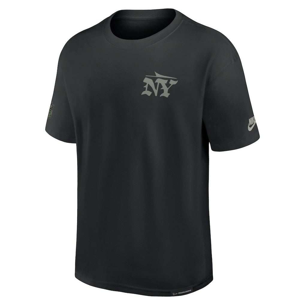 New York Jets Nike 2025 Rivalries Collection Essential Max90 T-Shirt