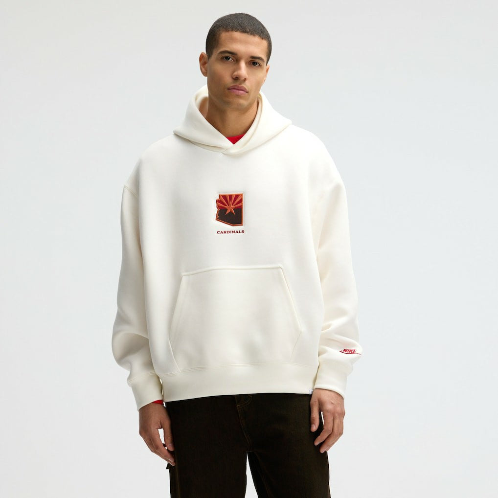 Arizona Cardinals Nike 2025 Rivalries Collection Oversized Tech Fleece Hoodie