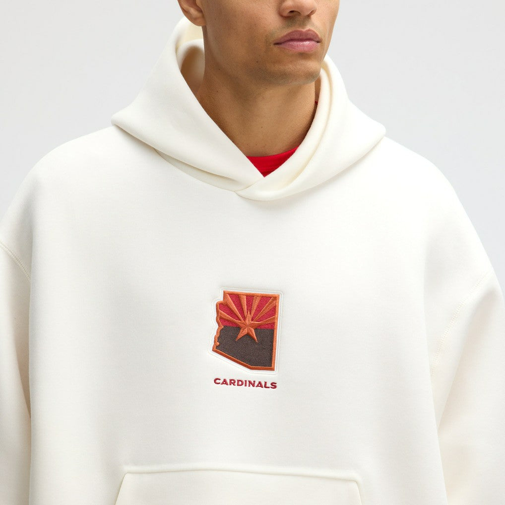 Arizona Cardinals Nike 2025 Rivalries Collection Oversized Tech Fleece Hoodie