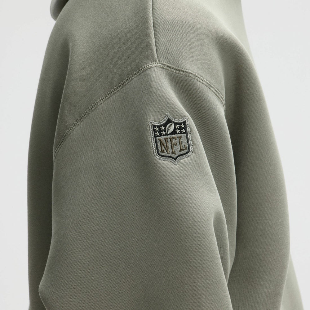 New York Jets Nike 2025 Rivalries Collection Oversized Tech Fleece Hoodie