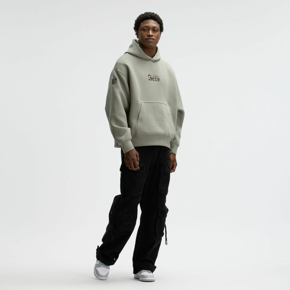 New York Jets Nike 2025 Rivalries Collection Oversized Tech Fleece Hoodie