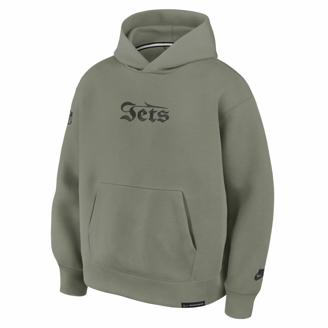 New York Jets Nike 2025 Rivalries Collection Oversized Tech Fleece Hoodie