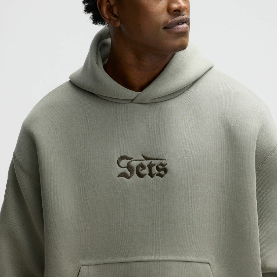 New York Jets Nike 2025 Rivalries Collection Oversized Tech Fleece Hoodie