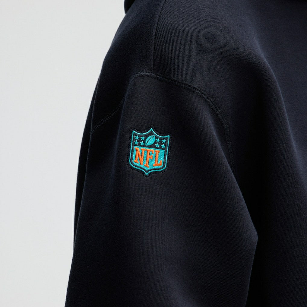 Miami Dolphins Nike 2025 Rivalries Collection Oversized Tech Fleece Hoodie