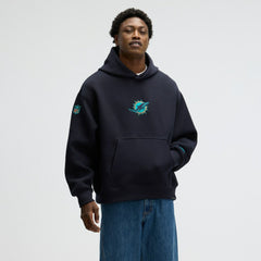 Miami Dolphins Nike 2025 Rivalries Collection Oversized Tech Fleece Hoodie