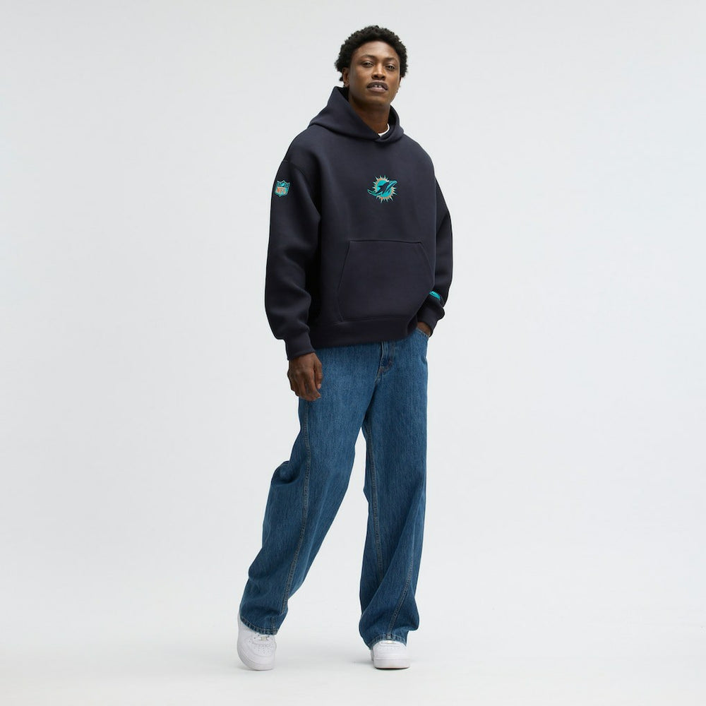 Miami Dolphins Nike 2025 Rivalries Collection Oversized Tech Fleece Hoodie