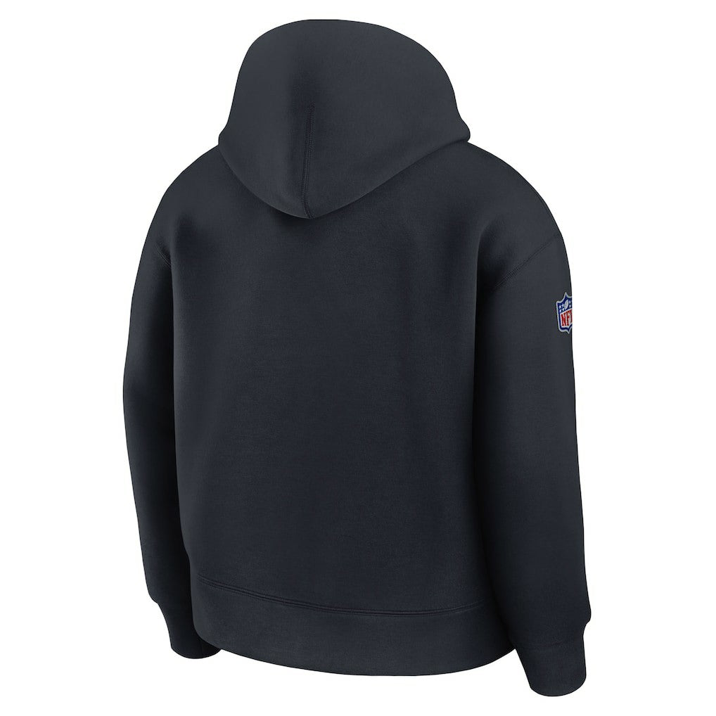Miami Dolphins Nike 2025 Rivalries Collection Oversized Tech Fleece Hoodie