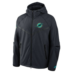 Miami Dolphins Nike 2025 Rivalries Collection Tech Raglan Full-Zip Jacket