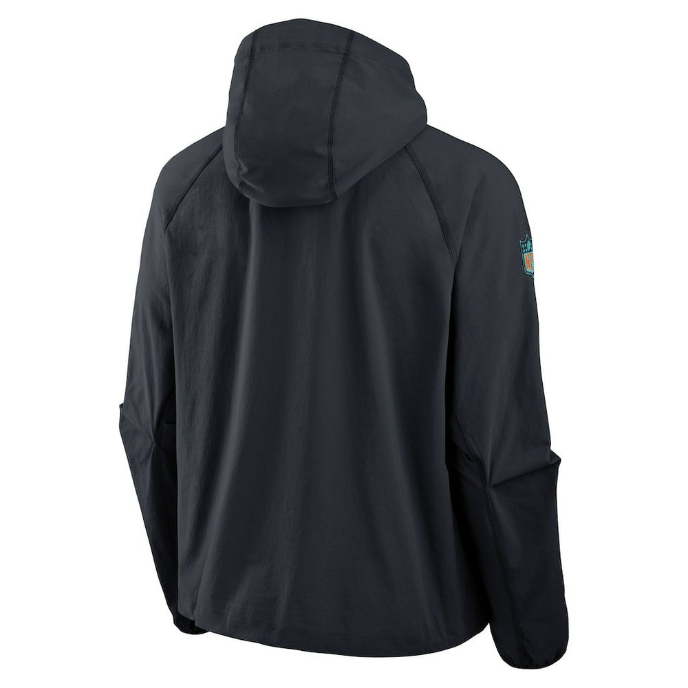 Miami Dolphins Nike 2025 Rivalries Collection Tech Raglan Full-Zip Jacket