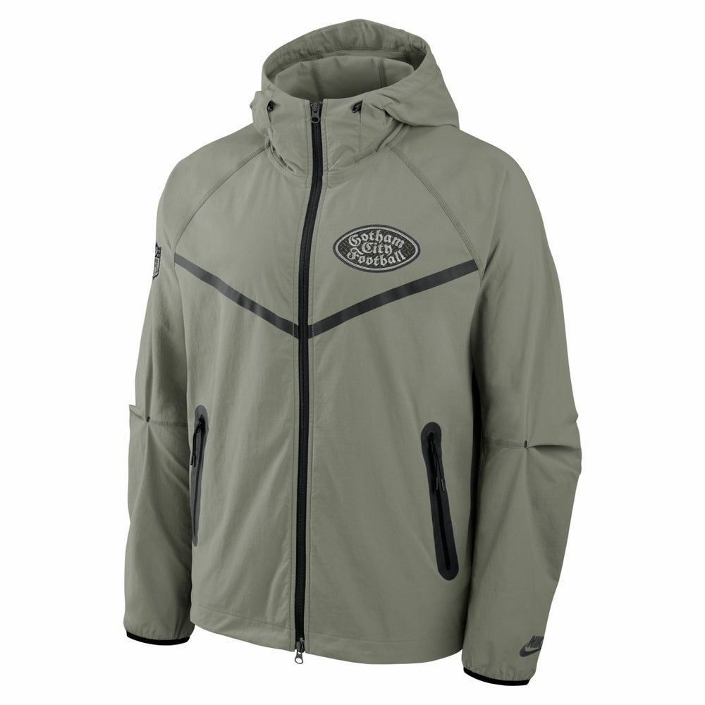 New York Jets Nike 2025 Rivalries Collection Tech Raglan Full-Zip Jacket