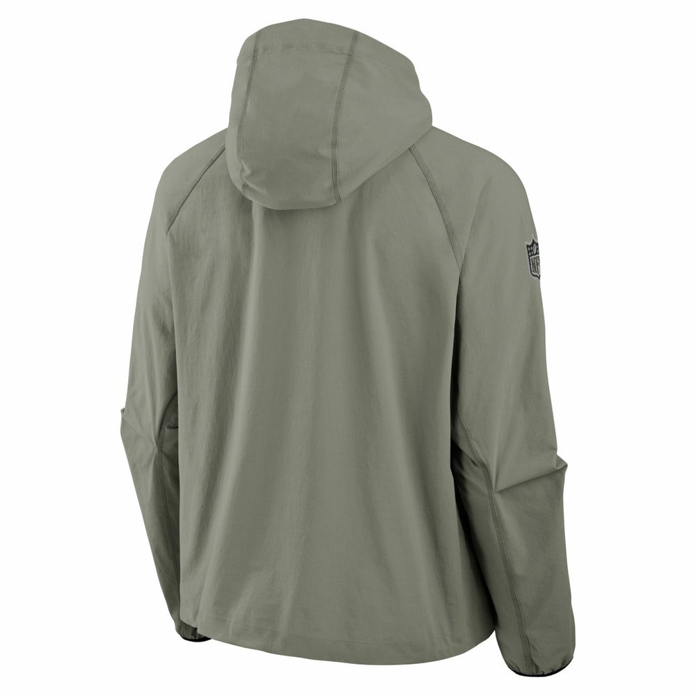 New York Jets Nike 2025 Rivalries Collection Tech Raglan Full-Zip Jacket
