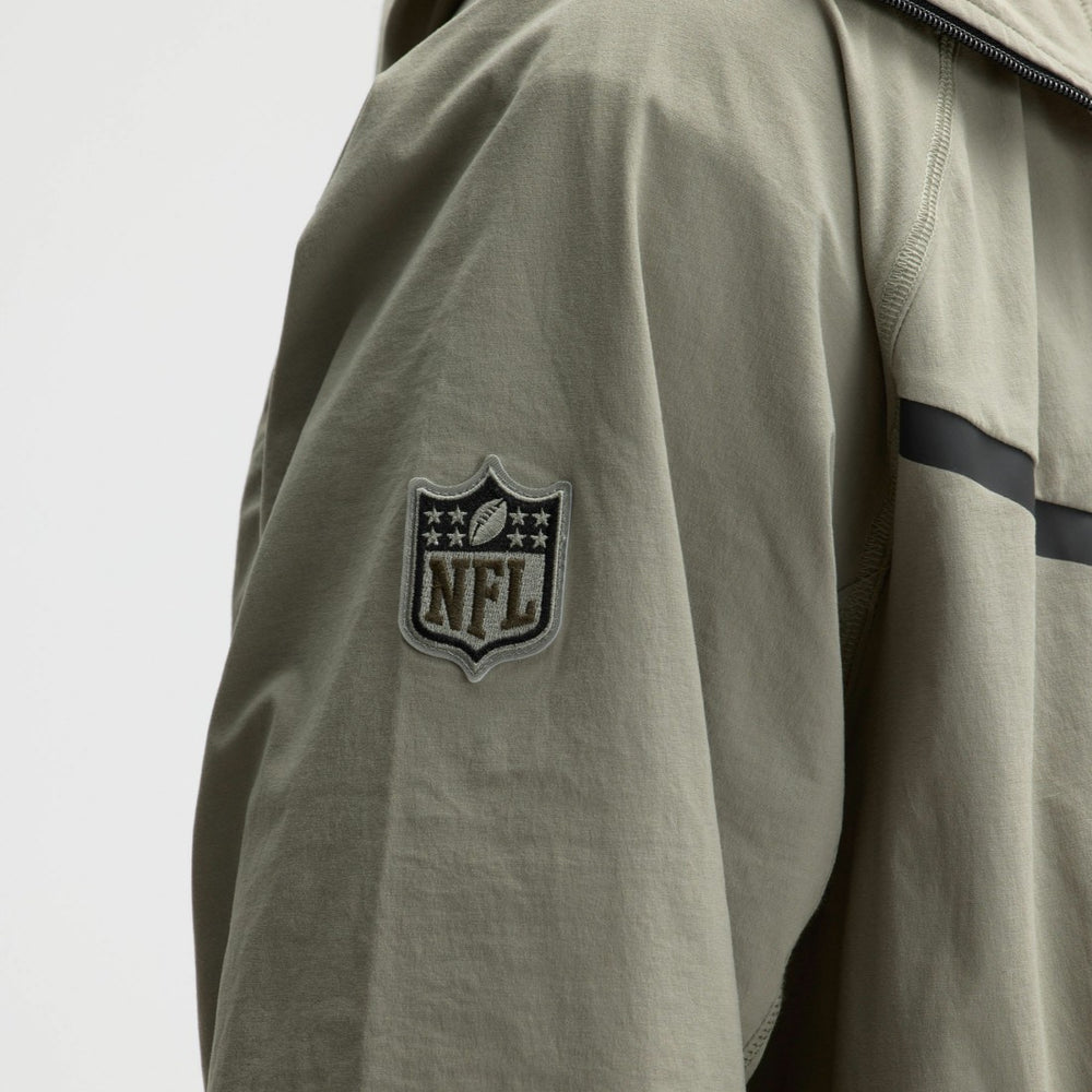 New York Jets Nike 2025 Rivalries Collection Tech Raglan Full-Zip Jacket