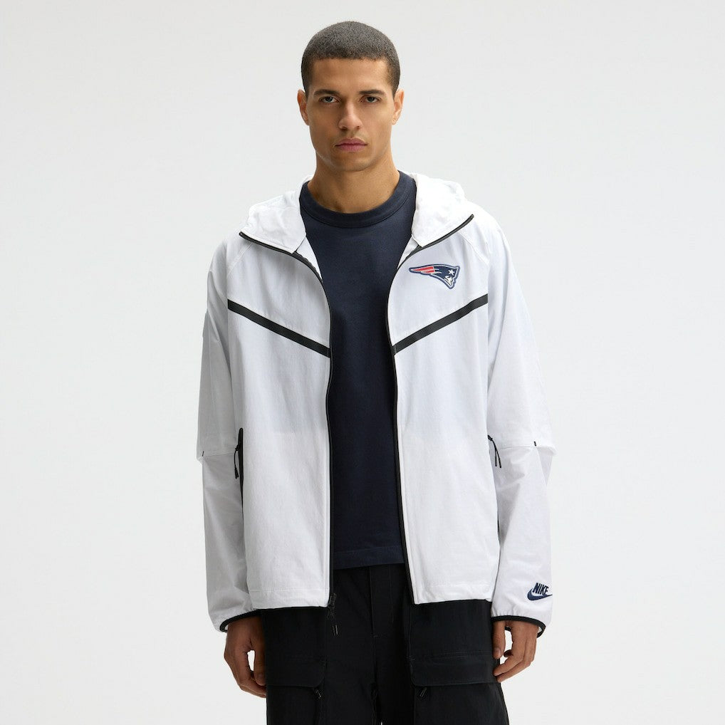 New England Patriots Nike 2025 Rivalries Collection Tech Raglan Full-Zip Jacket