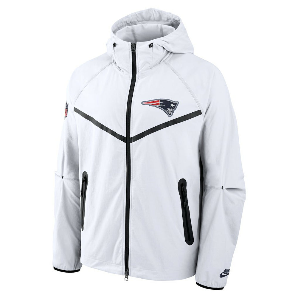 New England Patriots Nike 2025 Rivalries Collection Tech Raglan Full-Zip Jacket