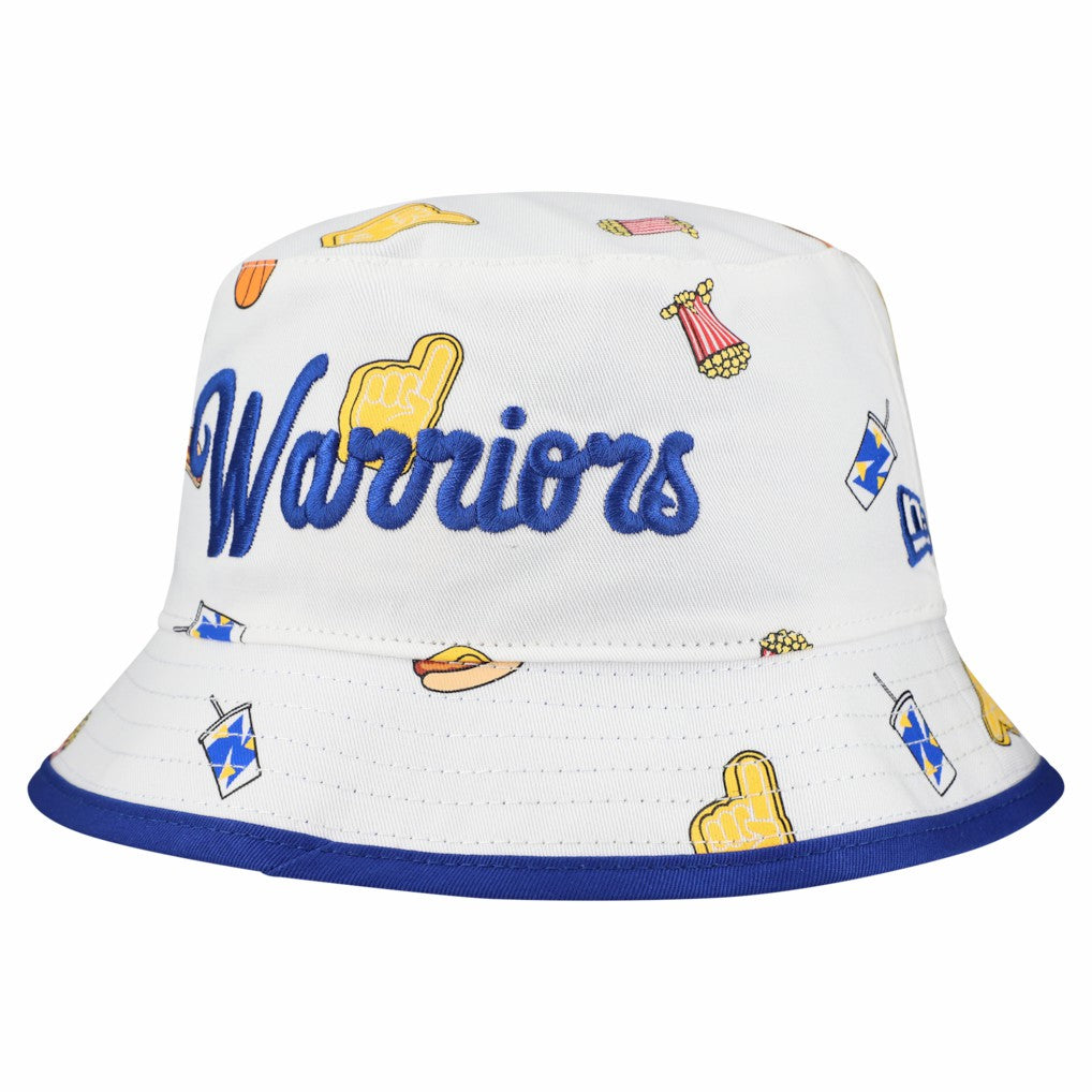 Golden State Warriors Team Cheer Reversible Bucket Hat sale On Sale