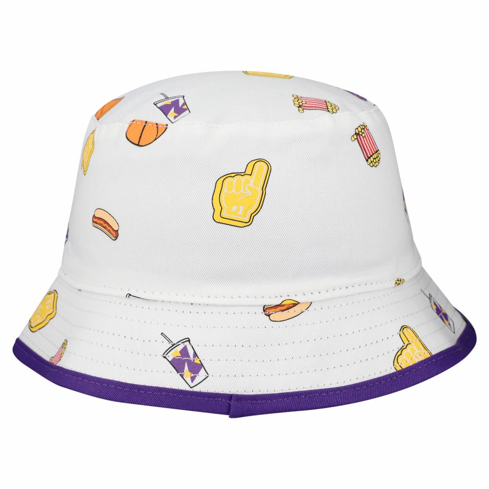 Los Angeles Lakers Team Cheer Reversible Bucket Hat Discount