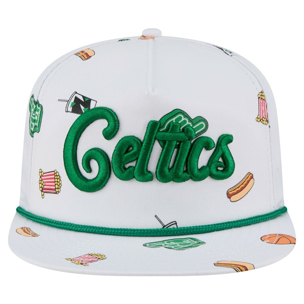 Boston Celtics Team Cheer Rope 19TWENTY Adjustable Hat Discount