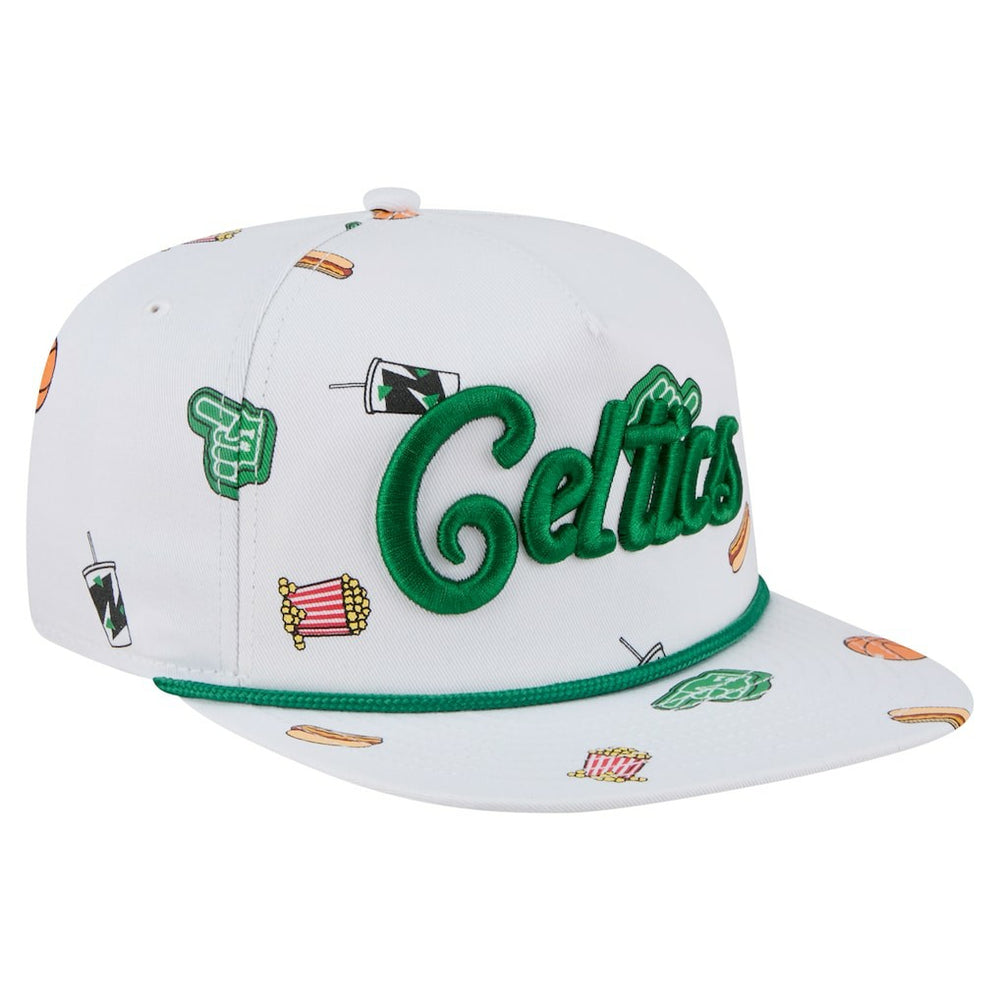 Boston Celtics Team Cheer Rope 19TWENTY Adjustable Hat Discount