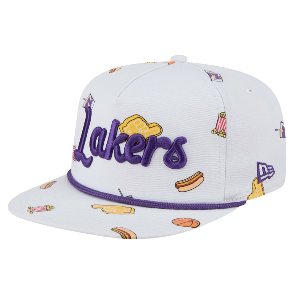 Los Angeles Lakers Team Cheer Rope 19TWENTY Adjustable Hat For Sale