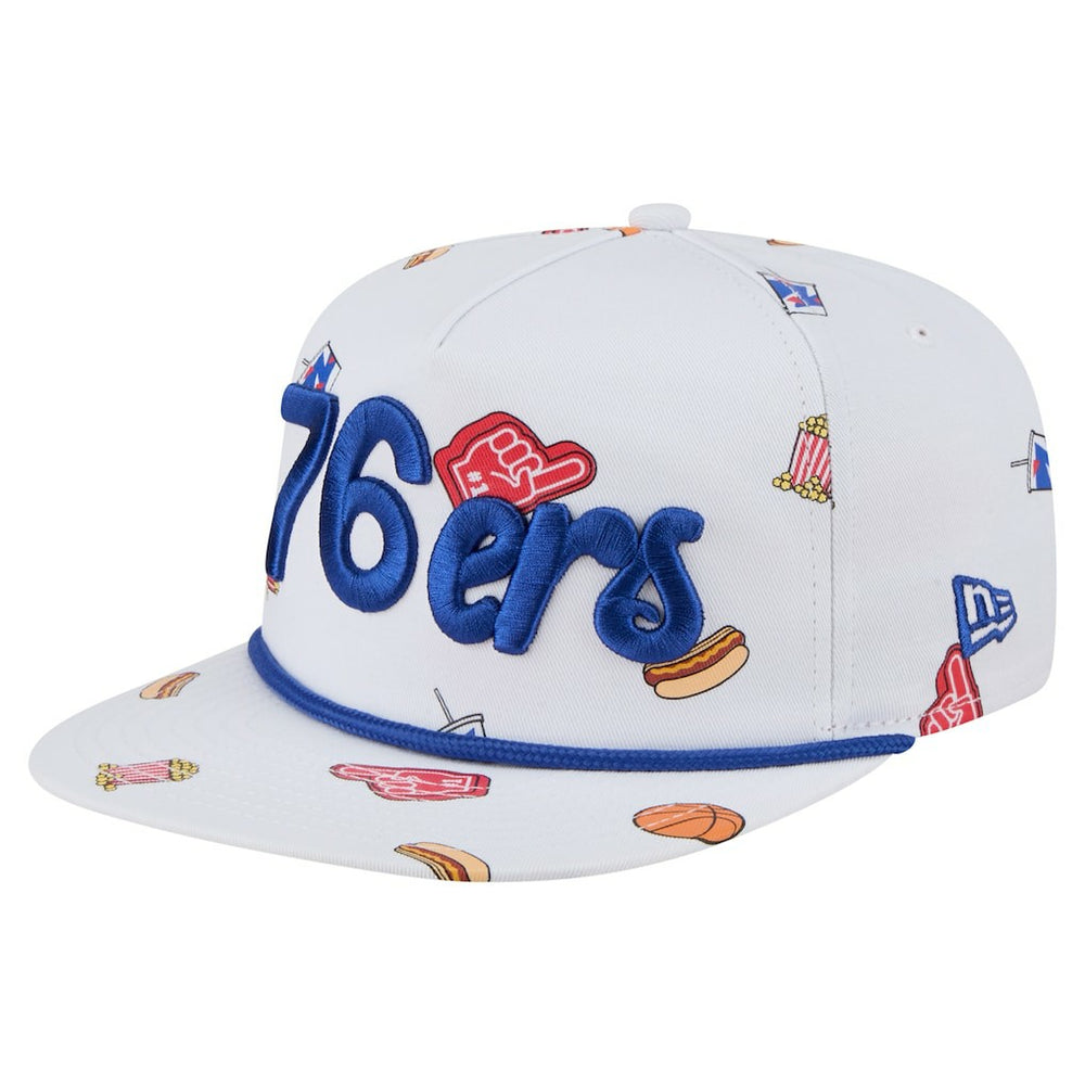 Philadelphia 76ers Team Cheer Rope 19TWENTY Adjustable Hat Discount