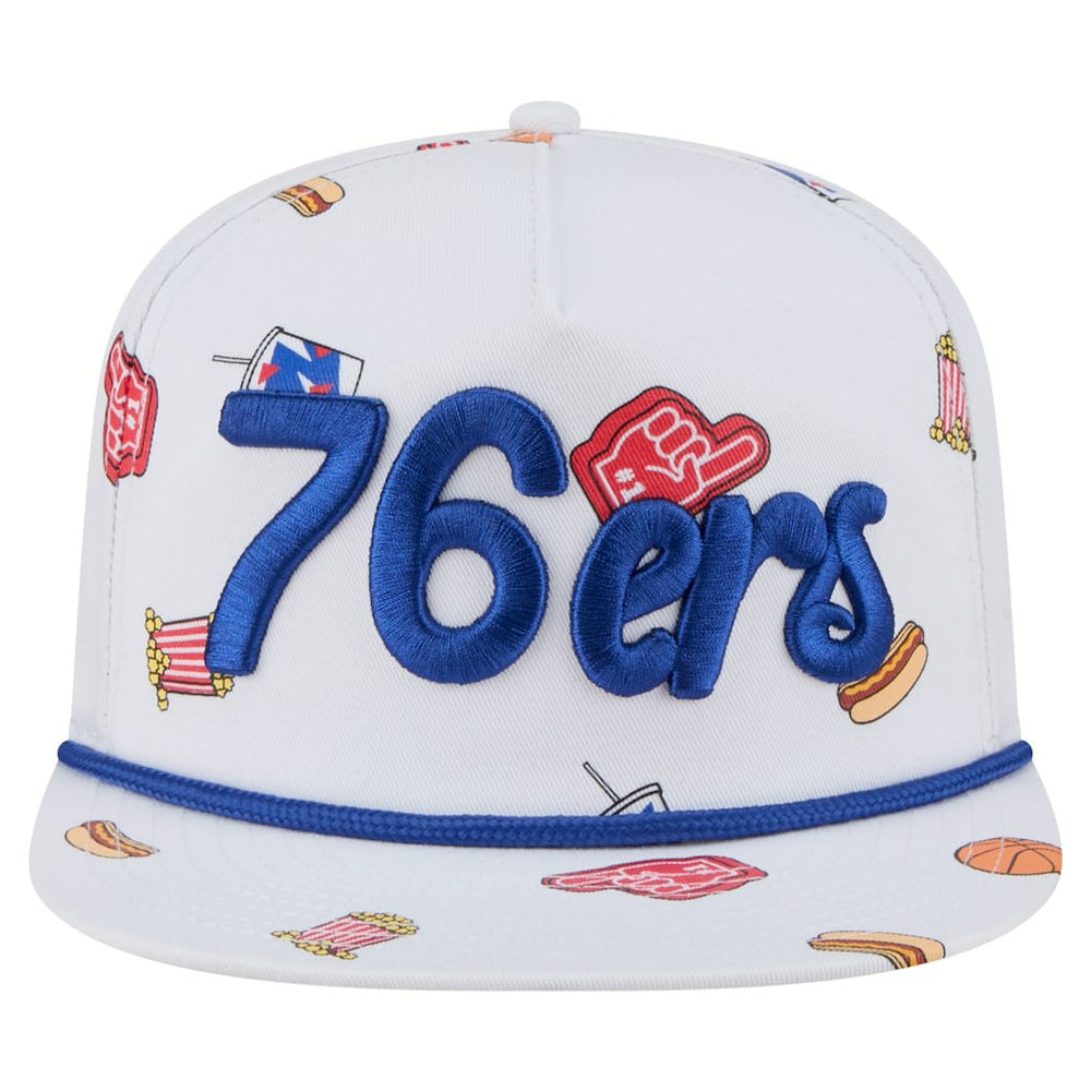 Philadelphia 76ers Team Cheer Rope 19TWENTY Adjustable Hat Discount