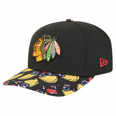 Chicago Blackhawks New Era Mascot Visor 9SEVENTY Adjustable Hat On Sale