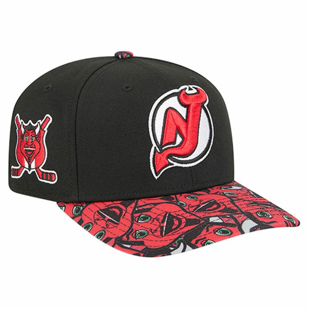 New Jersey Devils New Era Mascot Visor 9SEVENTY Adjustable Hat On Sale