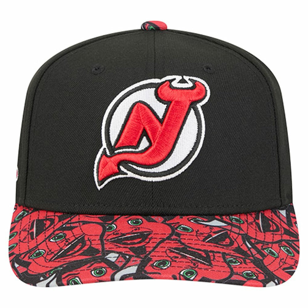 New Jersey Devils New Era Mascot Visor 9SEVENTY Adjustable Hat On Sale