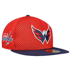 Washington Capitals New Era Mesh Crown Two-Tone 59FIFTY Fitted Hat For Sale